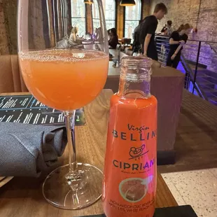 Virgin Paloma off the Mocktail Menu