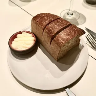 Bab's Bread with Homemade Cultured Butter