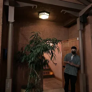 This is what the first floor entrance looks like