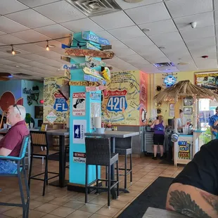 a man sitting at a table