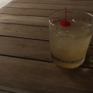perfectly balanced whiskey sour