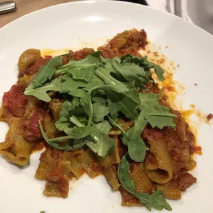 Small plate rigatoni Verde- yummy