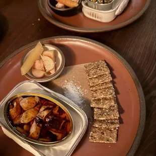 Calamari and mussels