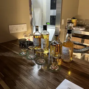 Custom whiskey flight