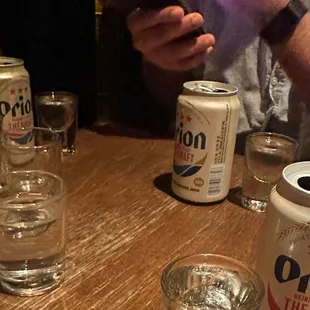 Imo Shochu &amp; Orion for $13