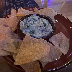 Chips with Guacamole
