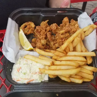 Whole Ipswitch Belly Clam Plate