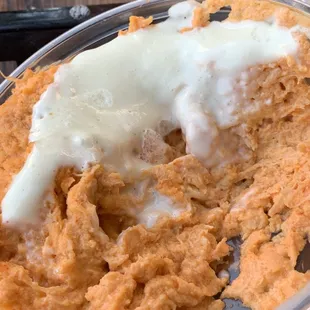 Soap in my food.