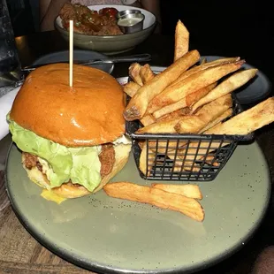 Fried chicken sandwich