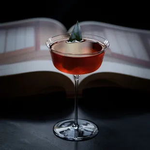 OLDBOY pandan whisky . barley tea campari . dry vermouth