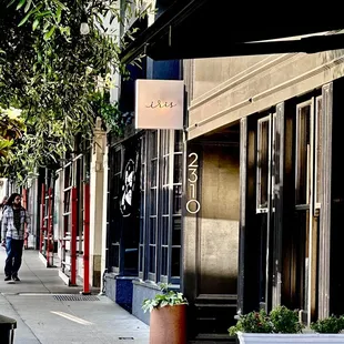 Bar Iris, on Polk St between Green and Union.  Headed towards the Marina.