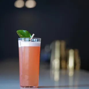 SMALL TALK aquavit, strawberry vinegar, moscato, hazelnut, citrus