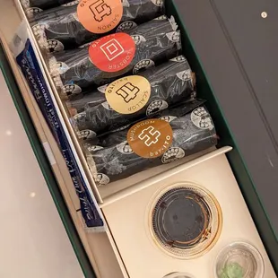 Rolls of 5 came in a beautiful box