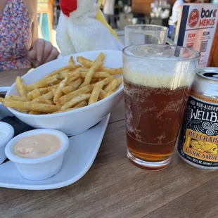 French Fries. Wellbeing Hellraiser Dark Amber NA.