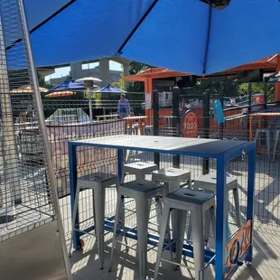 Patio seating