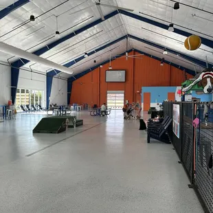 Indoor dog park
