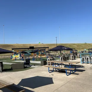 Outdoor seating - Bar K