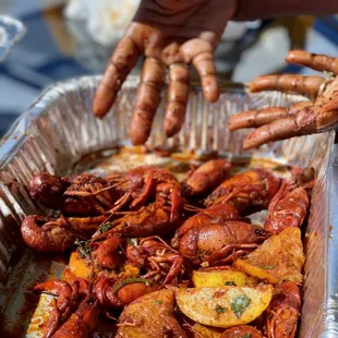 Nasty &quot;curry crawfish&quot;