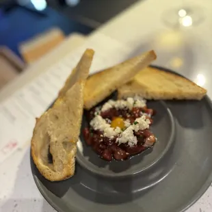 Wagyu tartar. Great dish