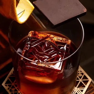 Hojicha Negroni