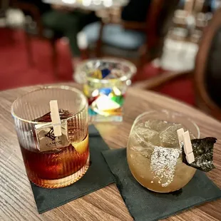 Hojicha Negroni