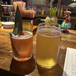 oysters and mussels, drink