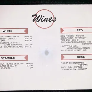 Wines
