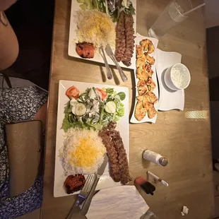 Beef Kebob &amp; Chicken Kebob