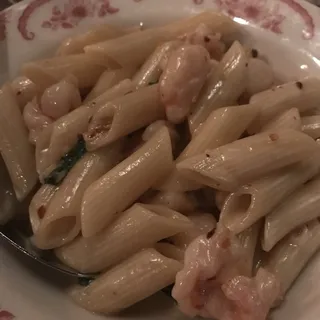 Penne Rigate with Shrimp and Vin Santo