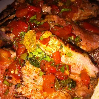 Berkshire Pork Tenderloin with Salsa Di Peperoni