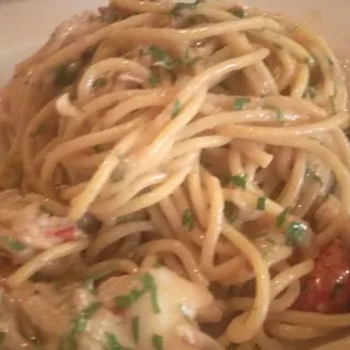 Smoked Spaghetti Alla Chitarra with Brown Butter and Lobster