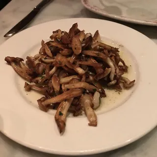 Roasted Beech Mushrooms