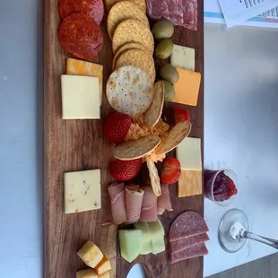 Charcuterie was unimpressive