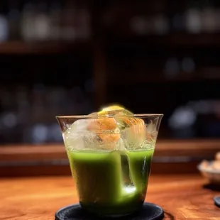 Matcha old fashioned