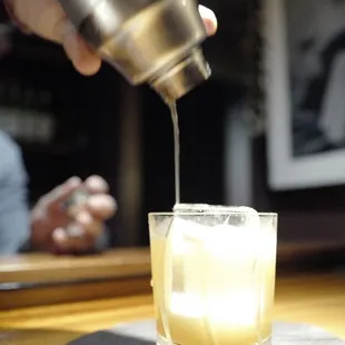 Mock cocktail crafted by Justin Park. So good! this proves you don't need alcohol to relish the fine flavors of an amazing mixologist