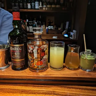 Ingredients for the Sagano Smoke