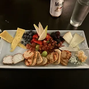 Charcuterie board.