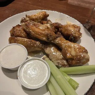 Garlic, Parmesan wings