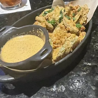 Hand Breaded Fried Pickles