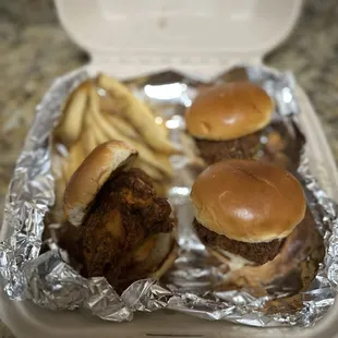 Nashville Hot Chicken Sliders