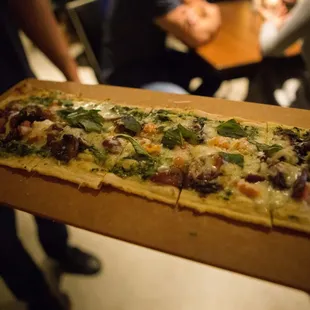 pizza, food