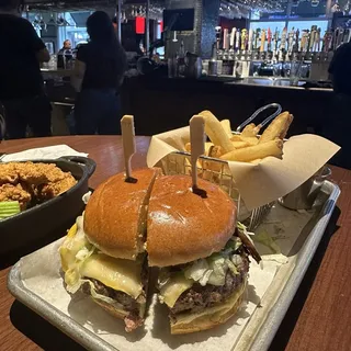 Mushroom Swiss Burger