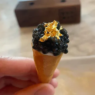 caviar cone