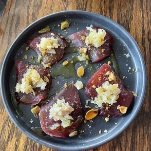 Bluefin tuna crudo