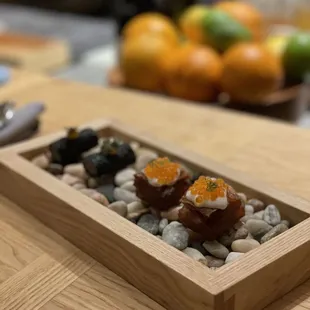 Two of the items from the "Snack Box" course