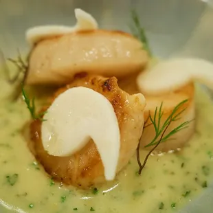 Seared Hokkaido Scallops