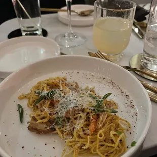 Granchio Spaghetti Alla Chitarra