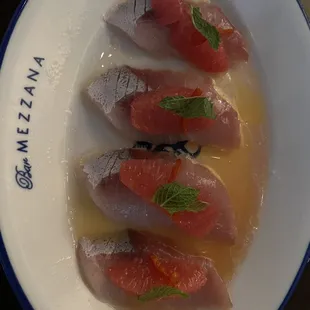 Yellowtail Crudo