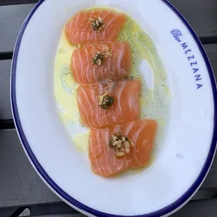 Salmon Crudo
