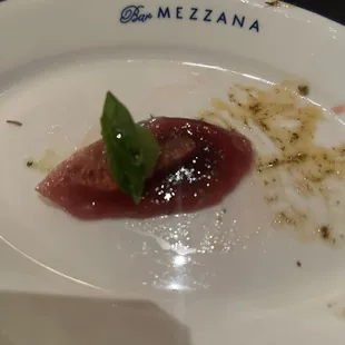 Tuna Crudo